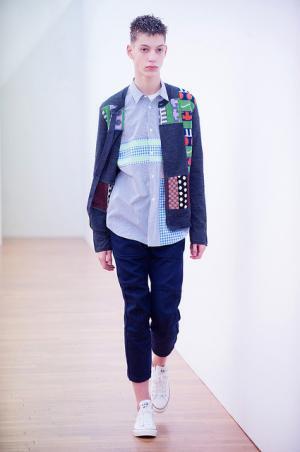 コム デ ギャルソン・シャツ、“シャツ”をキャンバスにアートを描く【2017-18秋冬メンズ】