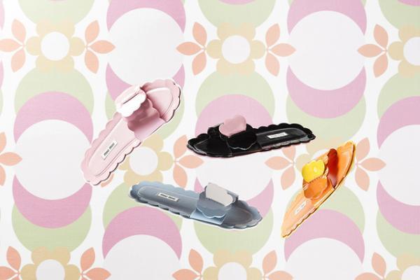 ミュウミュウがカラフルなスリッパの期間限定ショップをオープン！