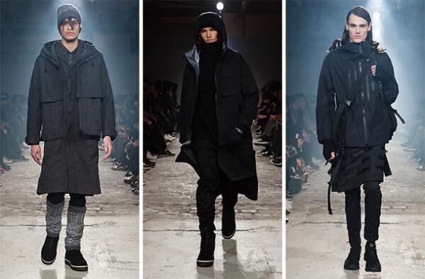 ホワイトマウンテニアリング 黒に黒を重ねた妙 17 18秋冬メンズ 17年2月8日 ウーマンエキサイト