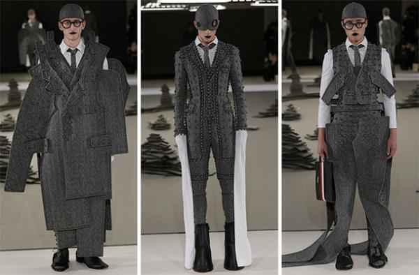 ボタン1,000個超え、凄まじい手仕事で魅せるトム ブラウン ニューヨーク【2017-18秋冬メンズ】