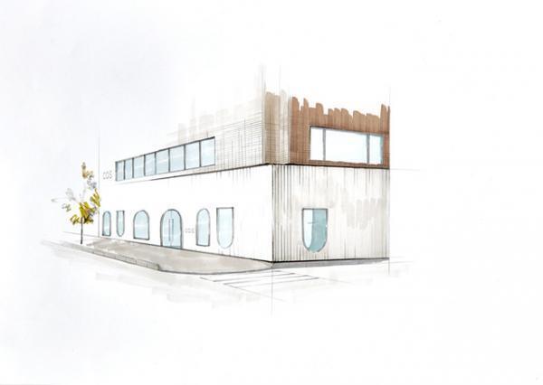 COS国内最大店が銀座マロニエ通りへ、アイテムはフルコレクションを展開