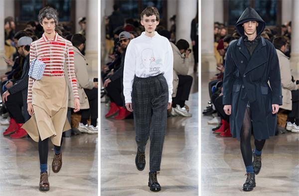 【ルック】ジュリアン デイヴィッド2017-18秋冬コレクション