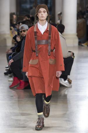 【ルック】ジュリアン デイヴィッド2017-18秋冬コレクション