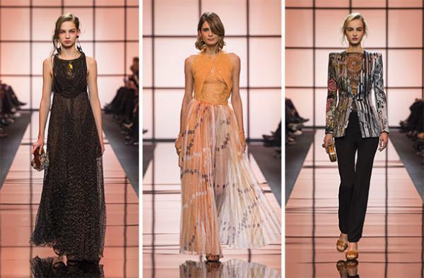 ジョルジオ アルマーニ プリヴェ、オレンジ色の鮮明な鼓動【2017春夏クチュール】