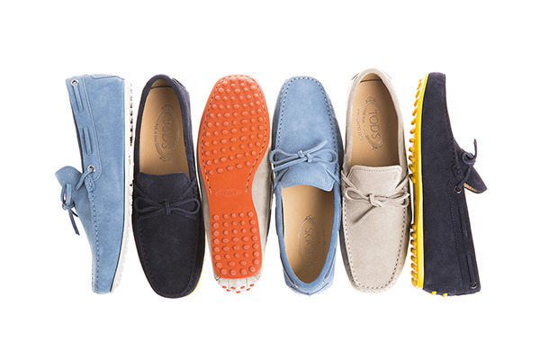 トッズの「シティ ゴンミーニ」に日本限定メンズモデル登場、鮮やかなコントラストカラー