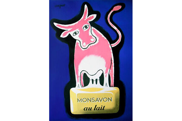 「Monsavon」1980年代 リトグラフ