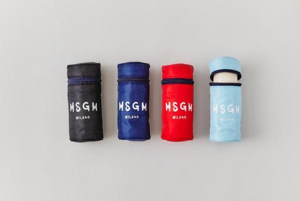MSGMのトラベルアイテムが、伊勢丹リ・スタイルより限定で登場