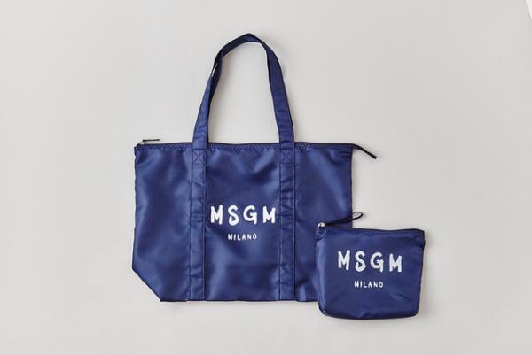 MSGMのトラベルアイテムが、伊勢丹リ・スタイルより限定で登場