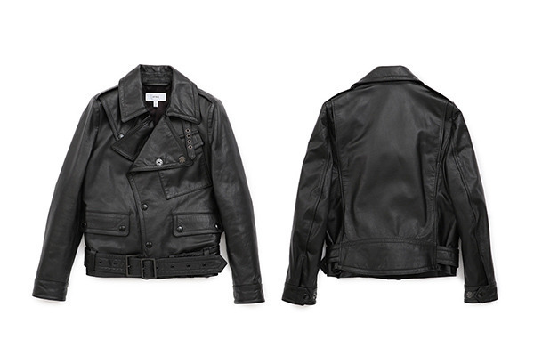 HYKE×ユナイテッドアローズ、アーカイブモデルからデザインした別注モーターサイクルジャケットを発売