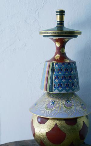 110年の歴史を誇る九谷焼「錦山窯」、メゾンエ・オブジェ出展の新作を新宿伊勢丹にて国内初お披露目