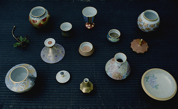 110年の歴史を誇る九谷焼「錦山窯」、メゾンエ・オブジェ出展の新作を新宿伊勢丹にて国内初お披露目