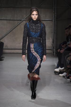 【ルック】マルニ2017-18秋冬ウィメンズコレクション