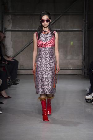 【ルック】マルニ2017-18秋冬ウィメンズコレクション