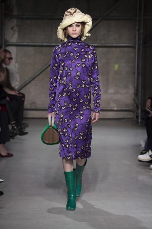 【ルック】マルニ2017-18秋冬ウィメンズコレクション