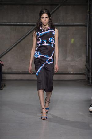 【ルック】マルニ2017-18秋冬ウィメンズコレクション