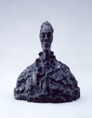 アルベルト・ジャコメッティ《ディエゴの胸像》1954年ブロンズ豊田市美術館