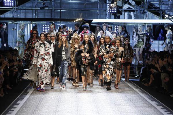 【ルック】ドルチェ&amp;ガッバーナ2017-18秋冬コレクション