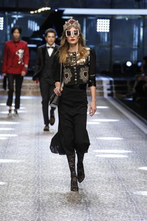 【ルック】ドルチェ&amp;ガッバーナ2017-18秋冬コレクション