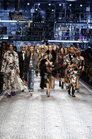 【ルック】ドルチェ&amp;ガッバーナ2017-18秋冬コレクション