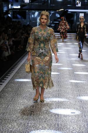 【ルック】ドルチェ&amp;ガッバーナ2017-18秋冬コレクション