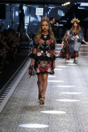 【ルック】ドルチェ&amp;ガッバーナ2017-18秋冬コレクション