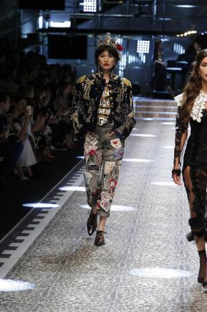 【ルック】ドルチェ&amp;ガッバーナ2017-18秋冬コレクション