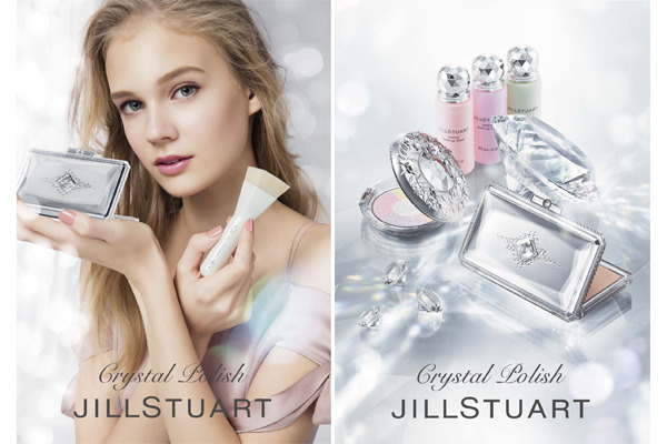 ジルスチュアート ビューティの新ベースメイクコレクション、スワロフスキーをあしらったパクトで登場
