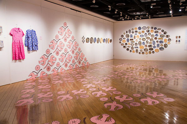 鹿児島睦が表現する“図案”と“造形”。 地元・福岡ではじめての大規模な展覧会「＃鹿児島睦展」【Report--1/2】