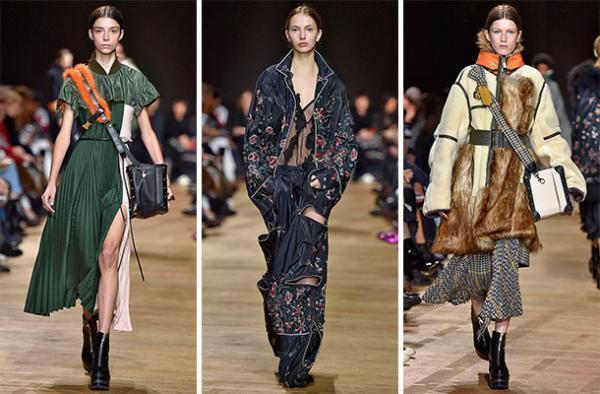 留まることなきハイブリッド、躍動するサカイのワードローブ【2017-18秋冬ウィメンズ】