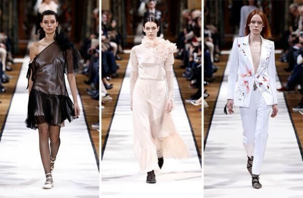 ランバン フェミニンをエモーショナルに 17 18秋冬ウィメンズ 17年3月13日 ウーマンエキサイト 1 2