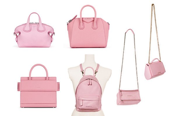 ジバンシィ、6つのアイコンバッグが春の装いにぴったりのサクラピンクカラーで登場