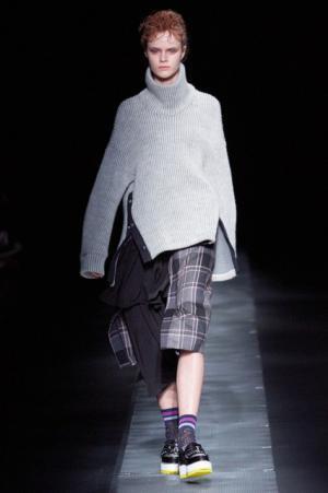 ウジョー、美しく丁寧に壊して完成する新しいテーラリングの可能性【2017-18秋冬ウィメンズ】