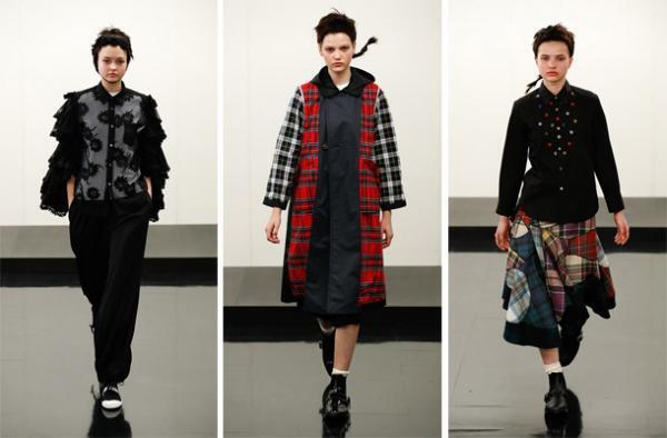 【ルック】トリコ・コム デ ギャルソン2017-18秋冬コレクション
