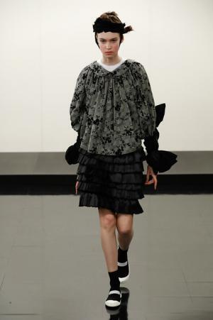 【ルック】トリコ・コム デ ギャルソン2017-18秋冬コレクション