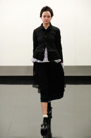 【ルック】トリコ・コム デ ギャルソン2017-18秋冬コレクション