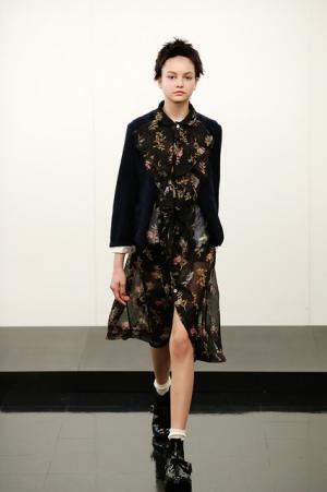 【ルック】トリコ・コム デ ギャルソン2017-18秋冬コレクション