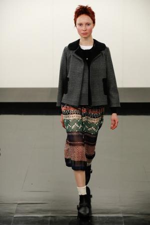 【ルック】トリコ・コム デ ギャルソン2017-18秋冬コレクション