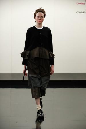 【ルック】トリコ・コム デ ギャルソン2017-18秋冬コレクション