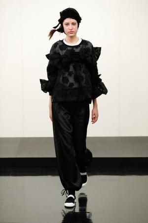 【ルック】トリコ・コム デ ギャルソン2017-18秋冬コレクション