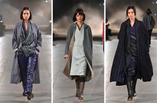 垢抜け、意気地、色気を兼ね備えた江戸の美意識「いき」をよみがえらせたmatohuの試み【2017-18秋冬ウィメンズ】