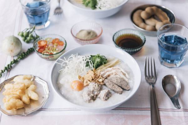 トロトロお粥の朝ごはん。ワールド・ブレックファスト・オールデイの10月・11月はタイ特集