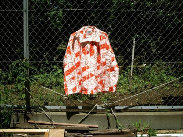 “▲▲▲▲▲”……テーマは伏字、テキスタイルブランド・441 yon yon ichiが新作発表展を開催