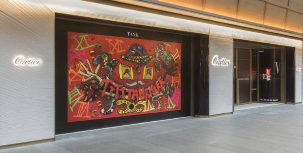 香取慎吾がカルティエの期間限定ギャラリーでアート2作品を発表