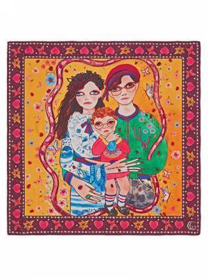 グッチが英アーティスト アンスキルド・ワーカーとのコラボコレクションを発表