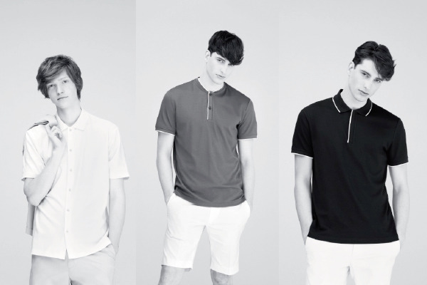 ユニクロ×セオリーから3型のポロシャツ。ファッション性と、速乾性に優れたメンズコレクション