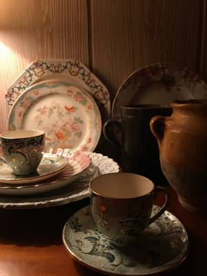 パスザバトン丸の内店にてアンティークのイベント「レヴェイヨン ド ノエル Vol.2」が開催