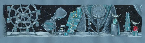 ティファニー本店、ホリデー ショーウィンドウ公開。銀座には、巨大クリスマスツリーが登場