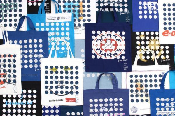 グラス、食器、バッグ。さまざまな“みずたま”が並ぶパスザバトン表参道店のイベント