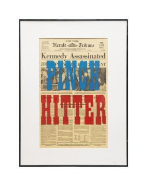 BRICK &amp; MORTAR、アポロ月面着陸など過去の新聞に“一言”をオーバープリントしたポスターが登場