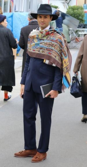 クラシコからミックスへ、着こなしもグローバル化【ピッティSNAP】